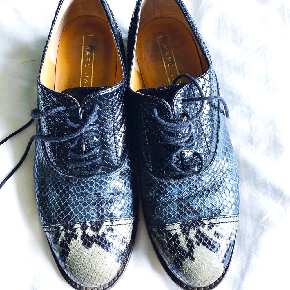 Vintage Marc Jacobs Snakeskin Shoes Oxfords Size women’s 6